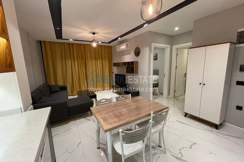 Purchase  A one-bedroom apartment is for long-term rent in the center of Alanya. Maximum 3 people 8 