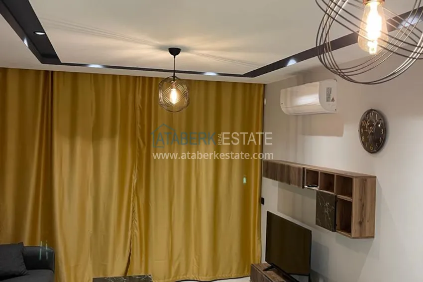 Purchase  A one-bedroom apartment is for long-term rent in the center of Alanya. Maximum 3 people 9 