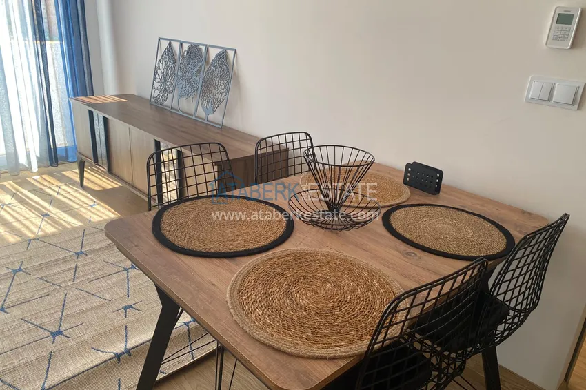 Purchase  Apartment for rent in Antalya Kepez district with new furniture and household appliances No. 82 12 