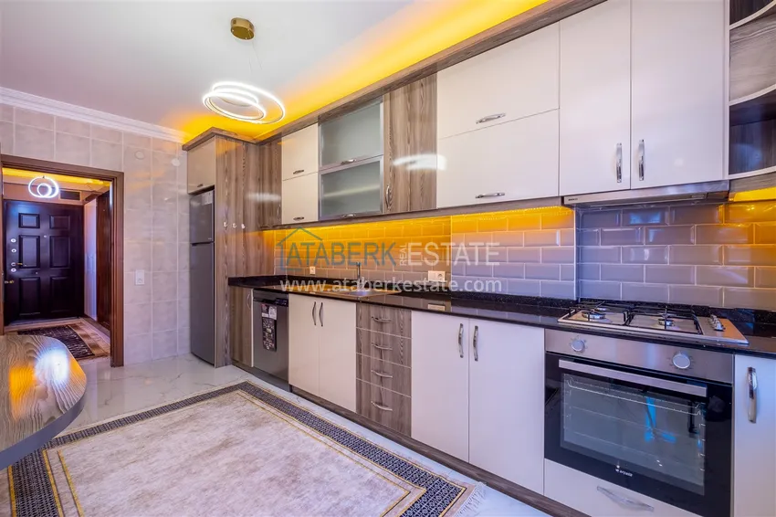Purchase Four-room apartment in the center of Alanya in a modern residence 10 
