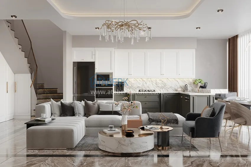 Purchase  New residential complex in Oba district, Alanya. Apartments from the developer  8 