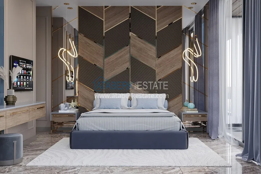 Purchase  New residential complex in Oba district, Alanya. Apartments from the developer  12 