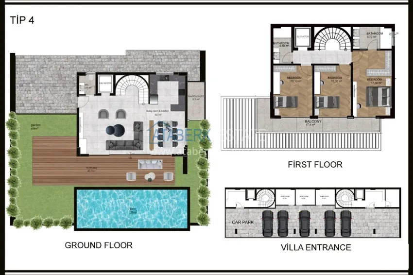 Buy cheap New luxury villa complex in Alanya, Mahmutlar district 4