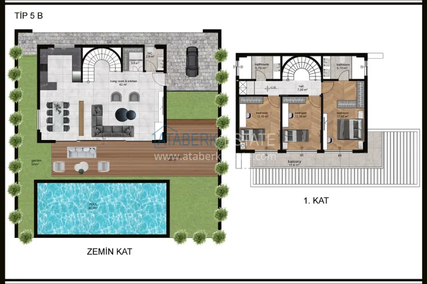 Buy cheap New luxury villa complex in Alanya, Mahmutlar district 6