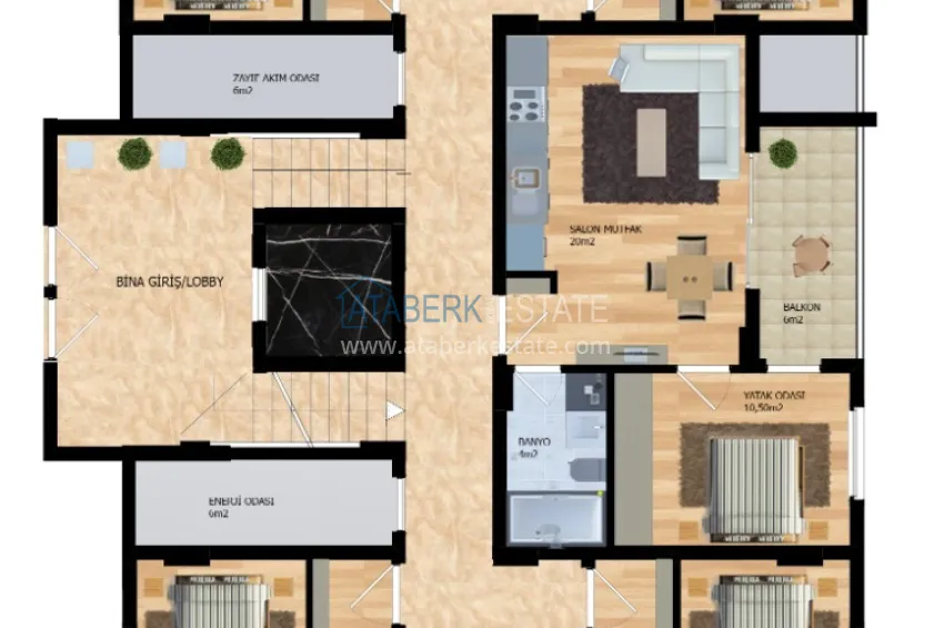 Buy cheap Modern club-format complex in Alanya, Mahmutlar district 3 