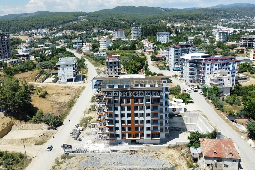 🔥Our project. Apartments and penthouses with separate kitchens in the Avsallar area 9 