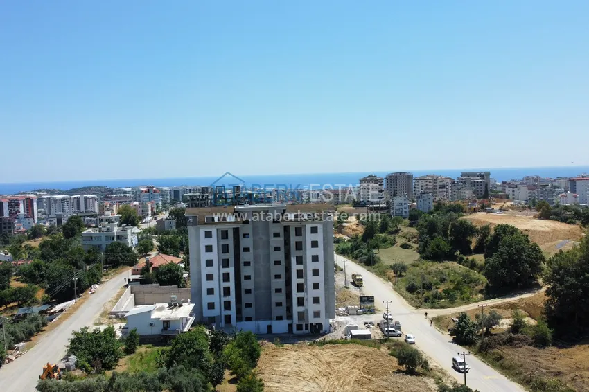 🔥Our project. Apartments and penthouses with separate kitchens in the Avsallar area 16 