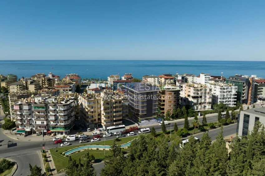New residential complex in the center of Alanya, Cleopatra beach area - apartments from the developer 1 