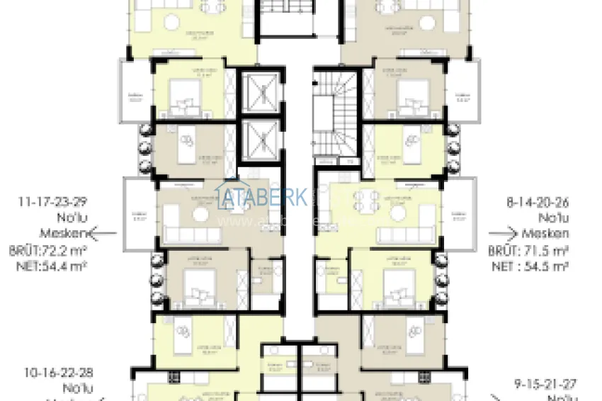 Buy cheap New residential complex in the center of Alanya, Cleopatra beach area - apartments from the developer 1 