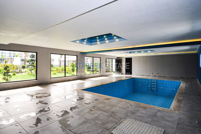 Urgent sale! Furnished apartment in Kargicak with sea and mountain views 12 