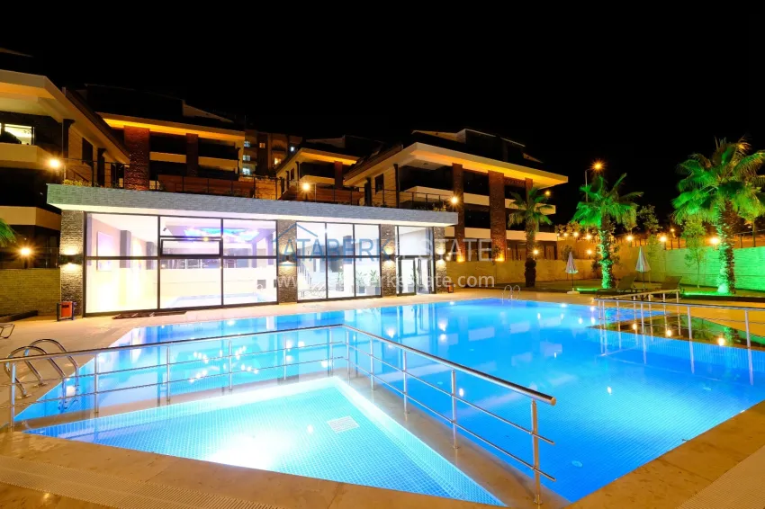 New luxury residential complex in Alanya Bektas district with the right to obtain Turkish citizenship 11