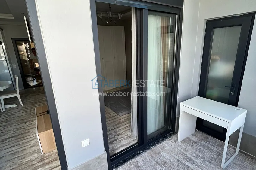 Purchase  Urgent sale! Furnished apartment in Kargicak with sea and mountain views 11 