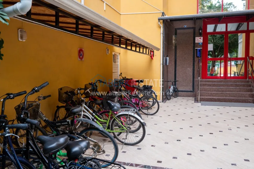 Two-bedroom apartment for rent in the center of Alanya in a residential complex  18 