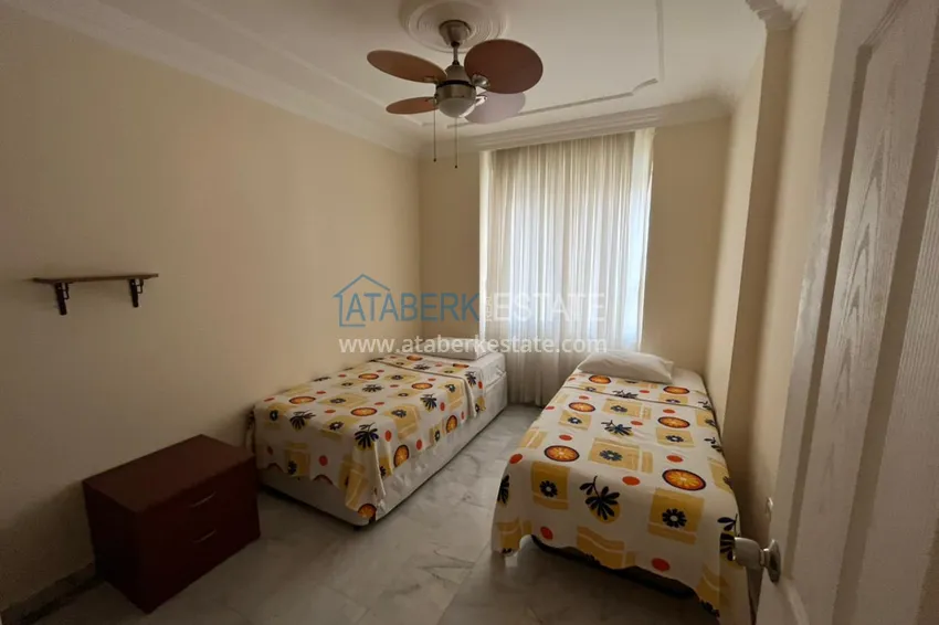 Purchase  Two-bedroom apartment for rent in the center of Alanya in a residential complex  14 