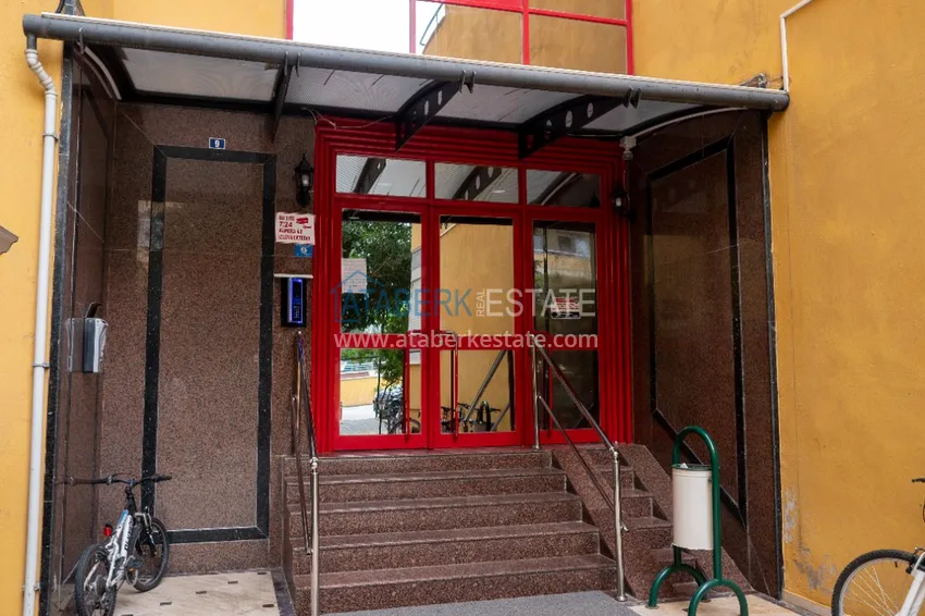 Two-bedroom apartment for rent in the center of Alanya in a residential complex  19 