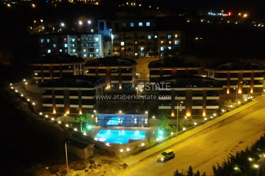 New luxury residential complex in Alanya Bektas district with the right to obtain Turkish citizenship 15