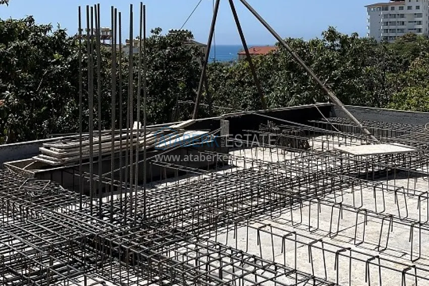 Sea view apartments from a developer in the center of Alanya — Cleopatra beach area 15