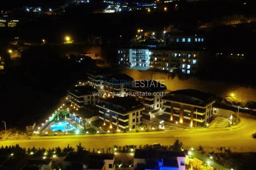 New luxury residential complex in Alanya Bektas district with the right to obtain Turkish citizenship 16