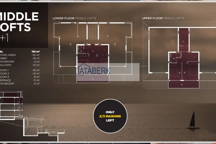 Buy cheap Apartments with panoramic views from the developer in the historic heart of Alanya. Property for a residence permit 1 