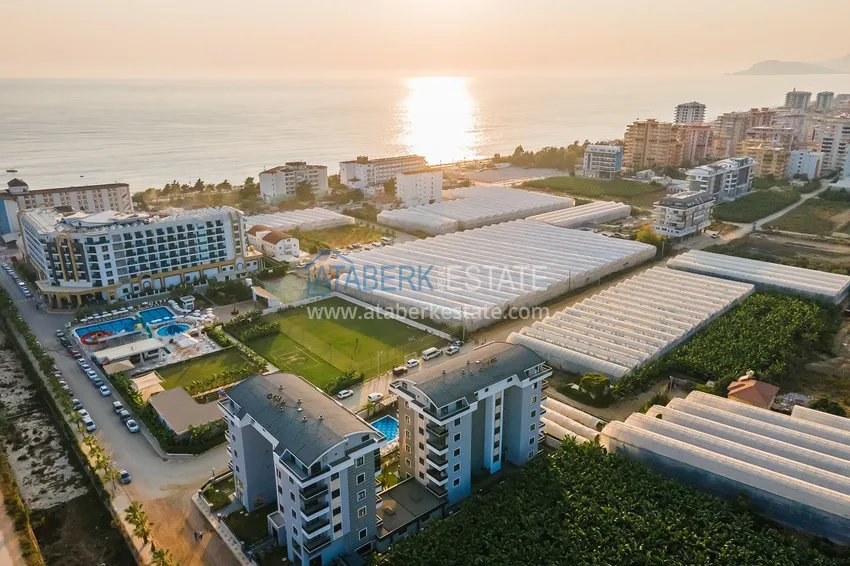 Urgent sale! Furnished apartment in Kargicak with sea and mountain views 3 