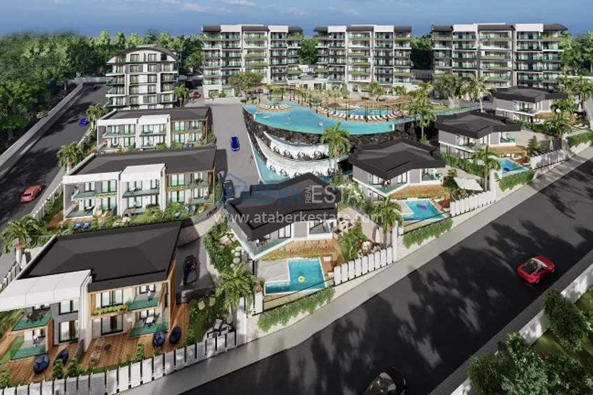 New original project of a residential complex in the Kargicak district 2 