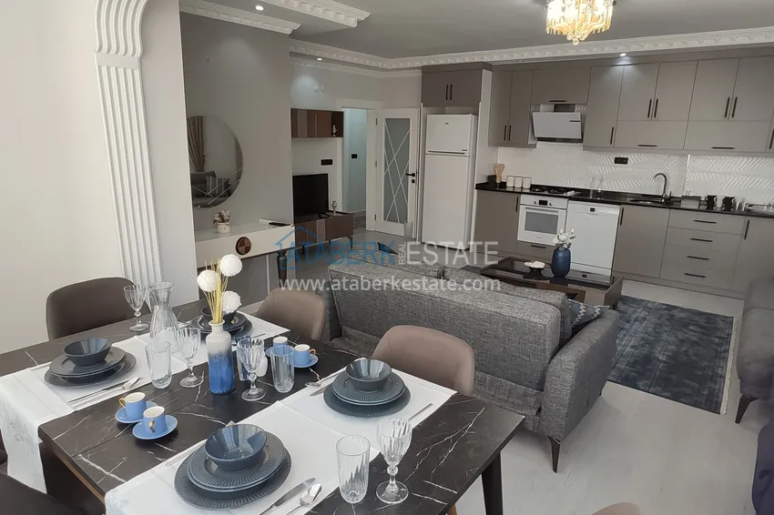 Purchase Two-bedroom apartment in Mahmutlar with furniture — the second beachfront apartment at an affordable price 4 