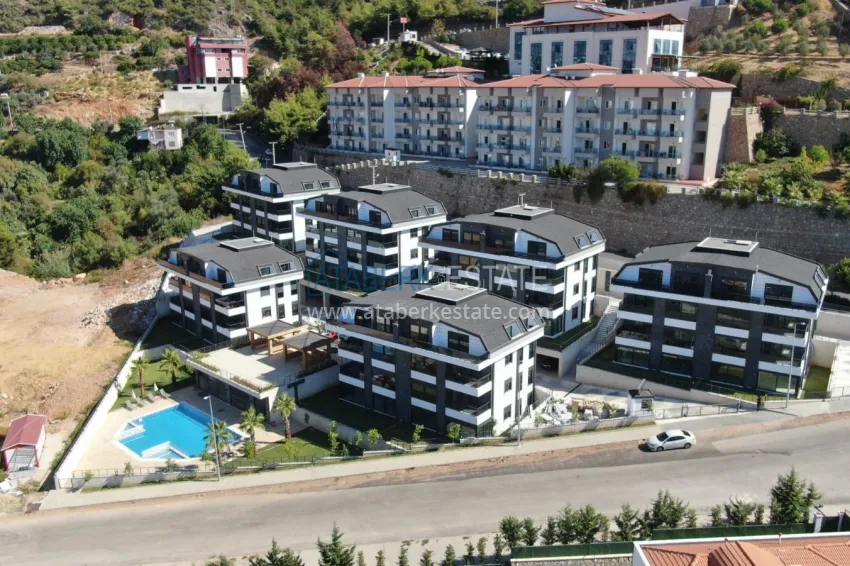 New luxury residential complex in Alanya Bektas district with the right to obtain Turkish citizenship 2