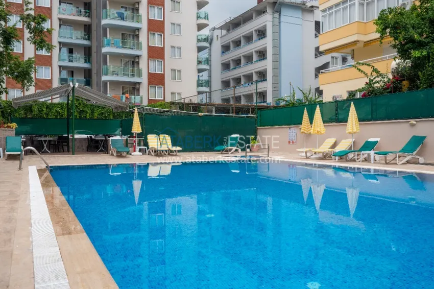Two-bedroom apartment for rent in the center of Alanya in a residential complex  3 