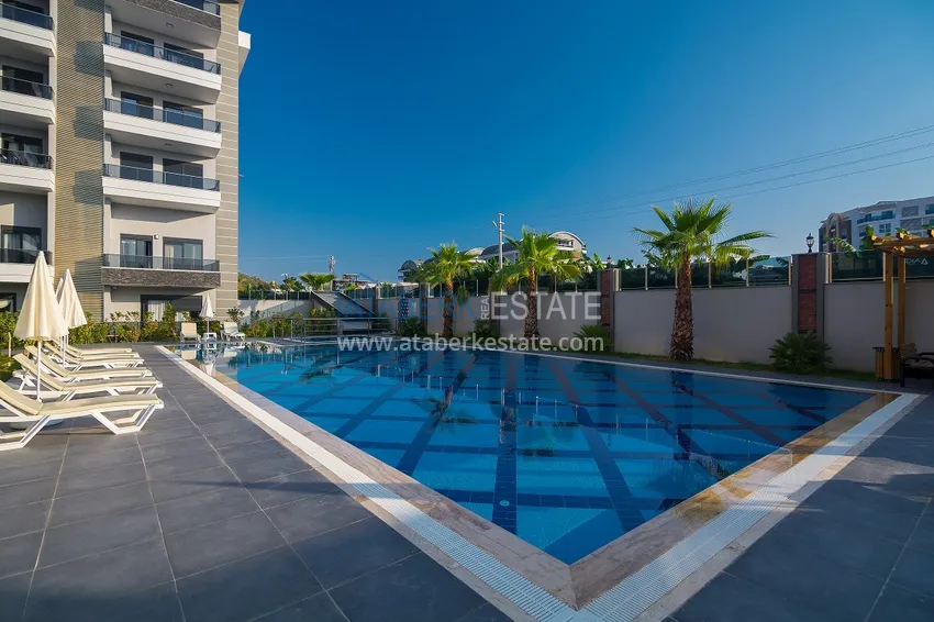 Urgent sale! Furnished apartment in Kargicak with sea and mountain views 5 