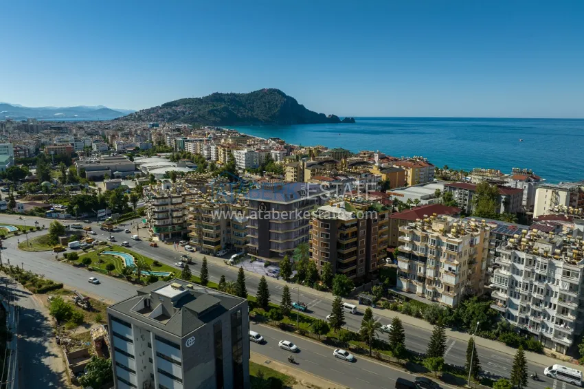 New residential complex in the center of Alanya, Cleopatra beach area - apartments from the developer 4 