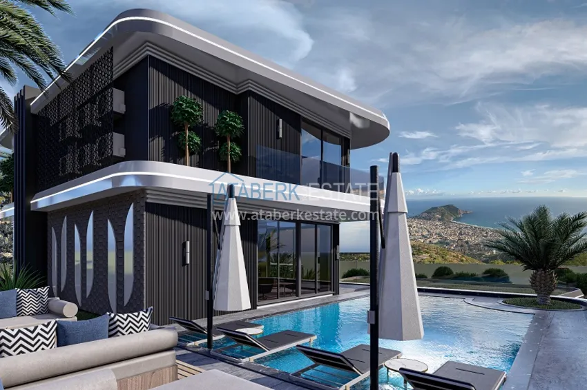 A new deluxe project in the center of Alanya from the developer! Citizenship is guaranteed 4 