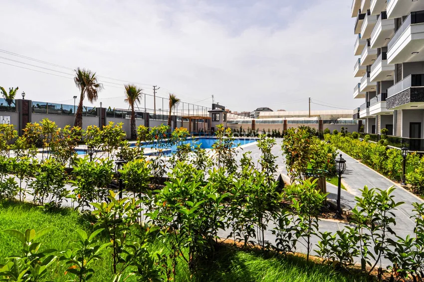 Urgent sale! Furnished apartment in Kargicak with sea and mountain views 6 