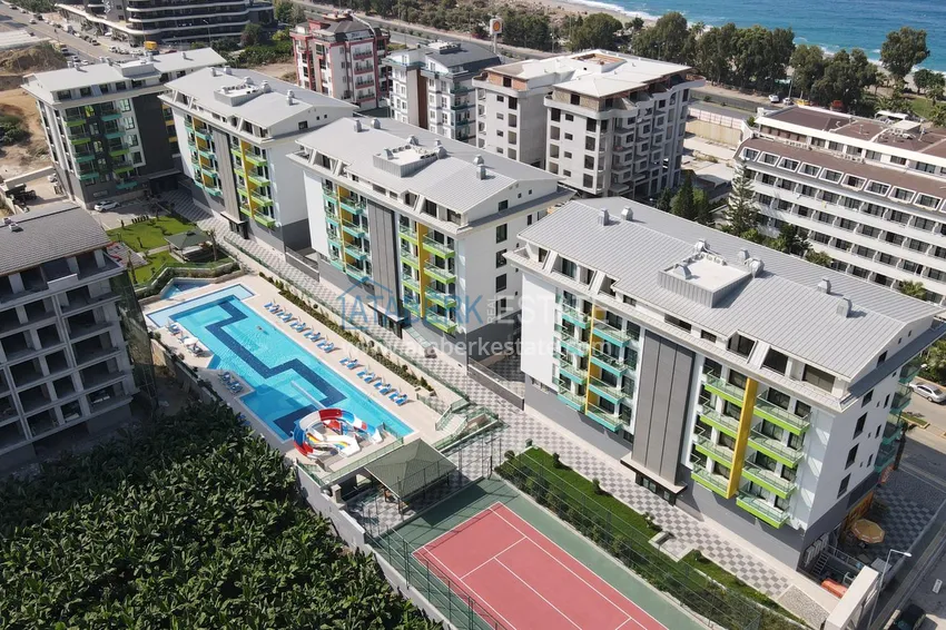 New furnished 1+1 apartment with sea view — Kargicak, Alanya, from owner 5 