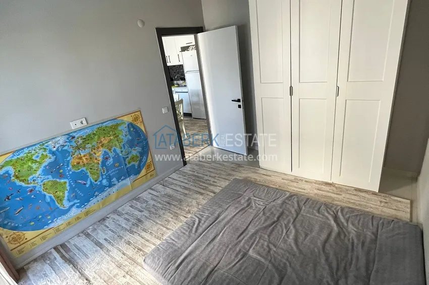 Purchase  Urgent sale! Furnished apartment in Kargicak with sea and mountain views 5 