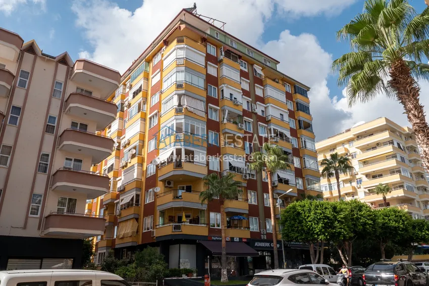 Two-bedroom apartment for rent in the center of Alanya in a residential complex  5 