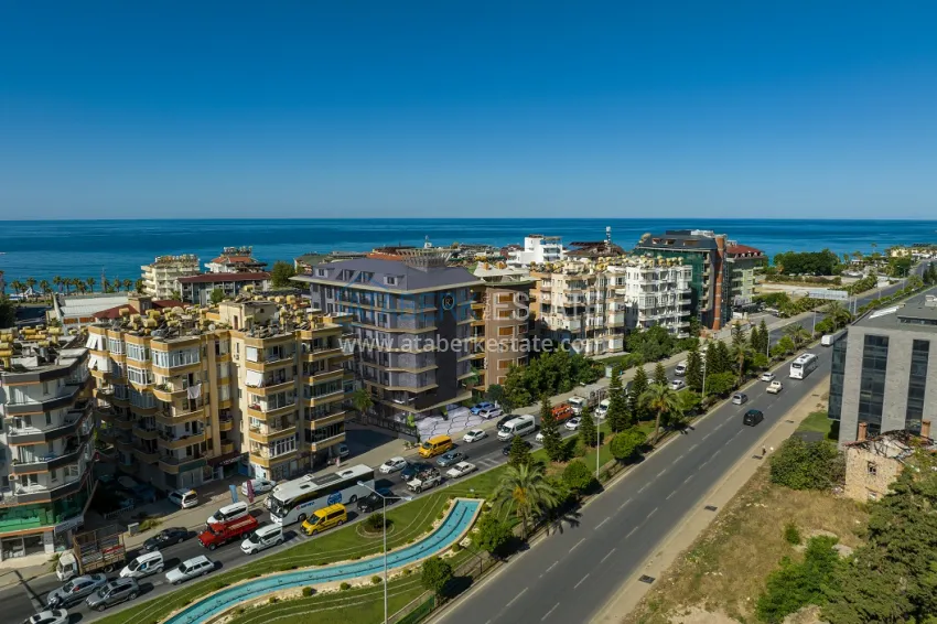 New residential complex in the center of Alanya, Cleopatra beach area - apartments from the developer 6 