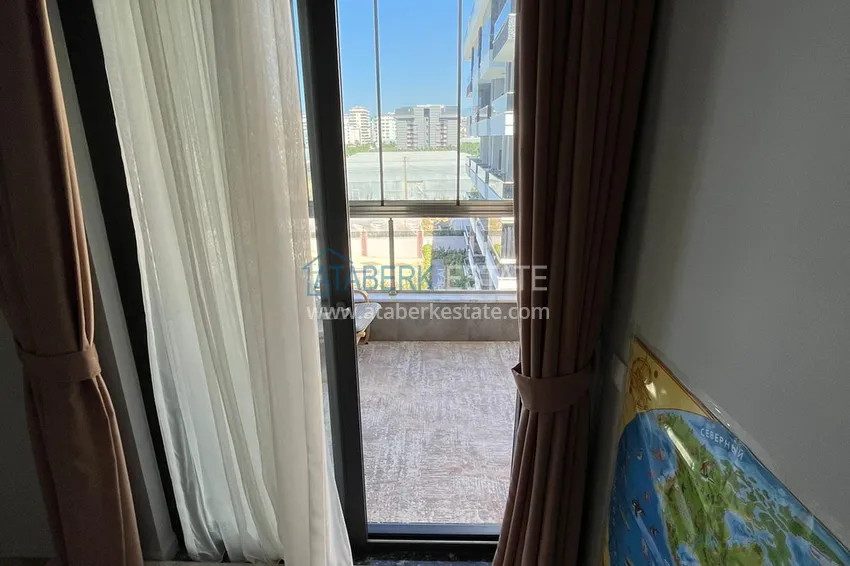 Purchase  Urgent sale! Furnished apartment in Kargicak with sea and mountain views 6 