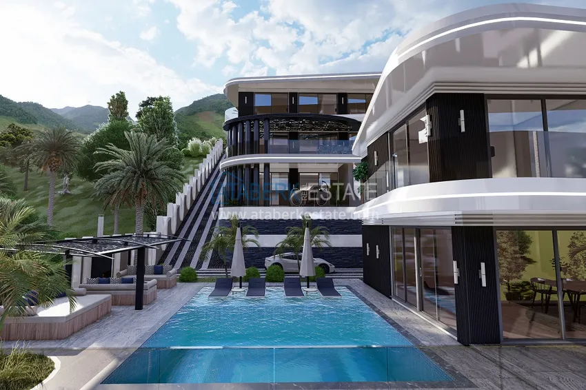 A new deluxe project in the center of Alanya from the developer! Citizenship is guaranteed 6 