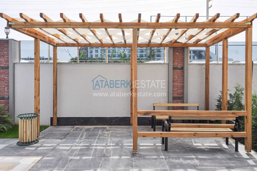 Urgent sale! Furnished apartment in Kargicak with sea and mountain views 9 