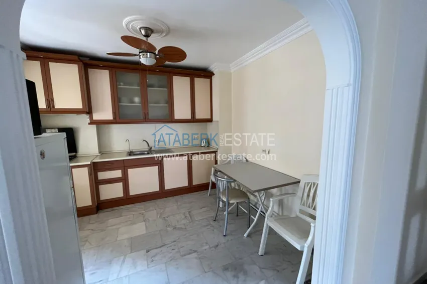 Purchase  Two-bedroom apartment for rent in the center of Alanya in a residential complex  9 