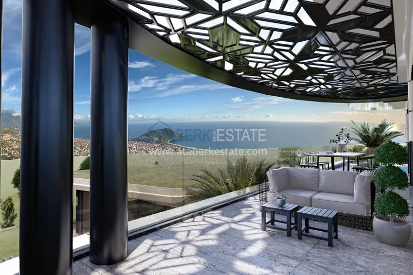 A new deluxe project in the center of Alanya from the developer! Citizenship is guaranteed 8 