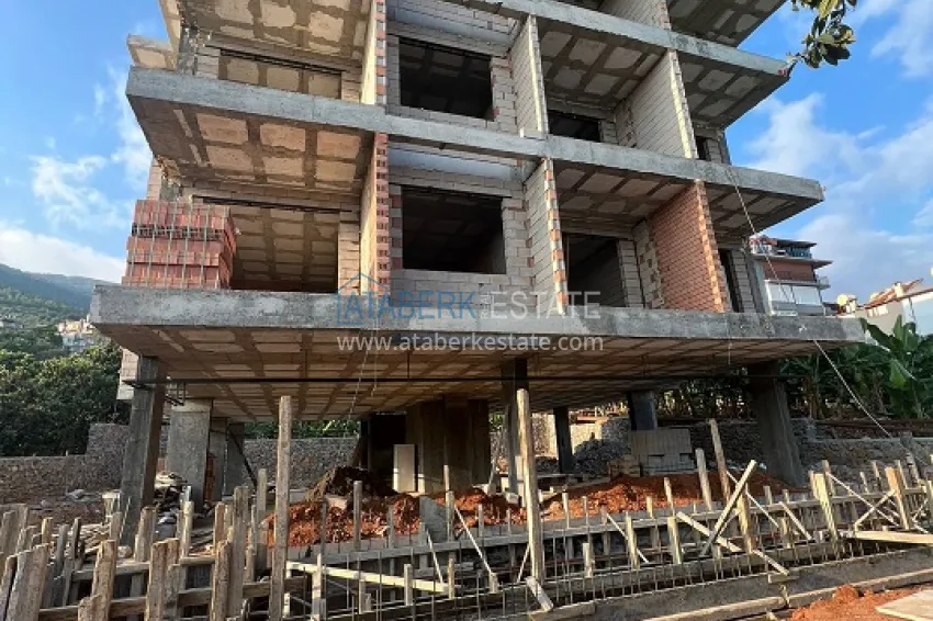 Sea view apartments from a developer in the center of Alanya — Cleopatra beach area 6