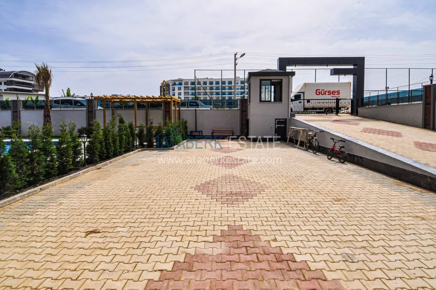 Urgent sale! Furnished apartment in Kargicak with sea and mountain views 11 