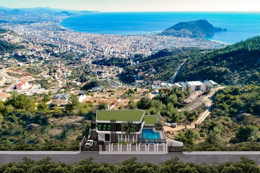A new deluxe project in the center of Alanya from the developer! Citizenship is guaranteed 9 