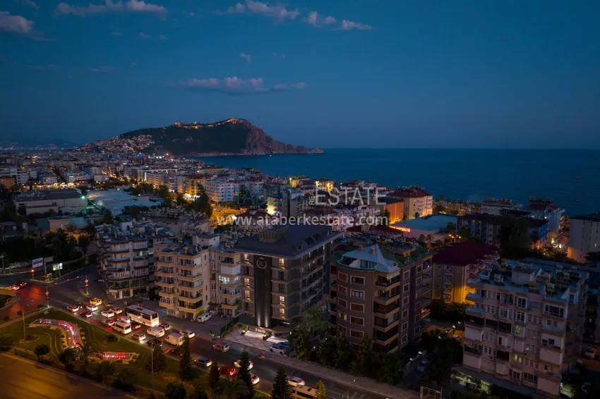 New residential complex in the center of Alanya, Cleopatra beach area - apartments from the developer 11 