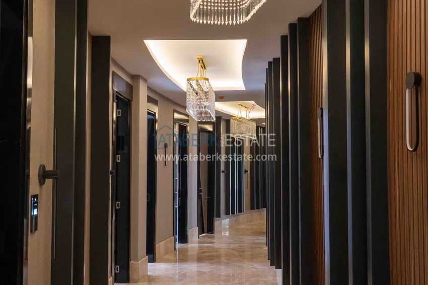 Apartment for rent in Alanya — Mahmutlar in a luxury residence A59 33 