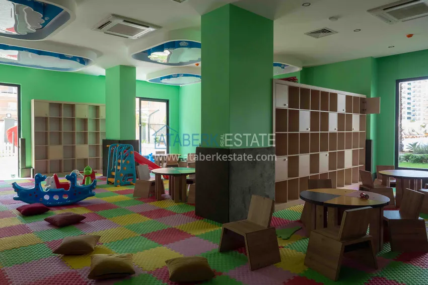 Apartment for rent in Alanya — Mahmutlar in a luxury residence A59 41 