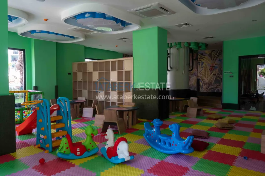 Apartment for rent in Alanya — Mahmutlar in a luxury residence A59 43 