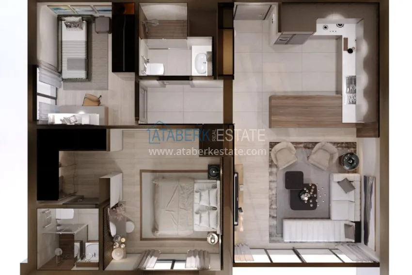 Buy cheap New residential complex in Antalya, Lara! Apartments from the developer 1 