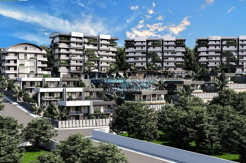 New original project of a residential complex in the Kargicak district 5 